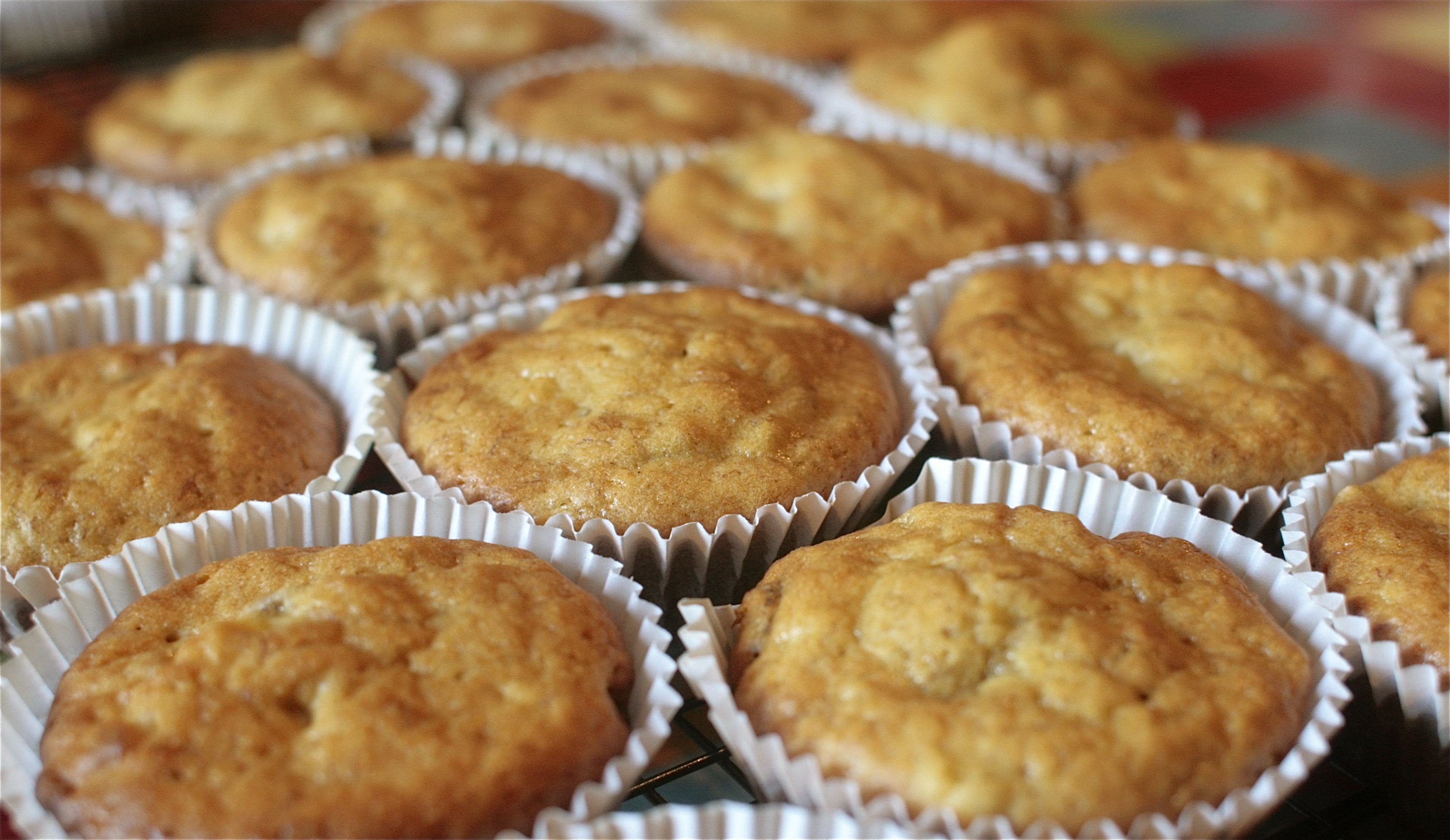 Banana & Apricot Muffins