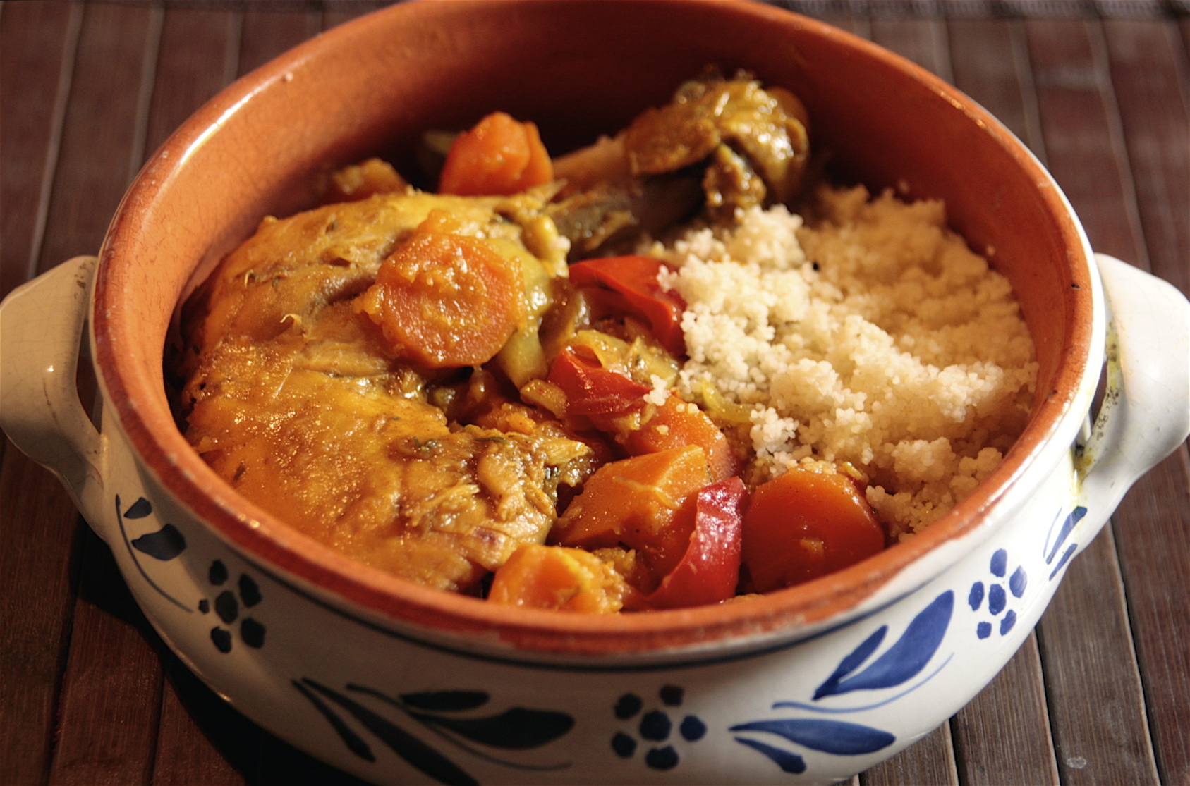 Chicken & Apricot Tagine with Couscous