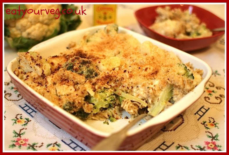 Eat Your Veg | Cauliflower & Broccoli Cheesy Pasta Bake